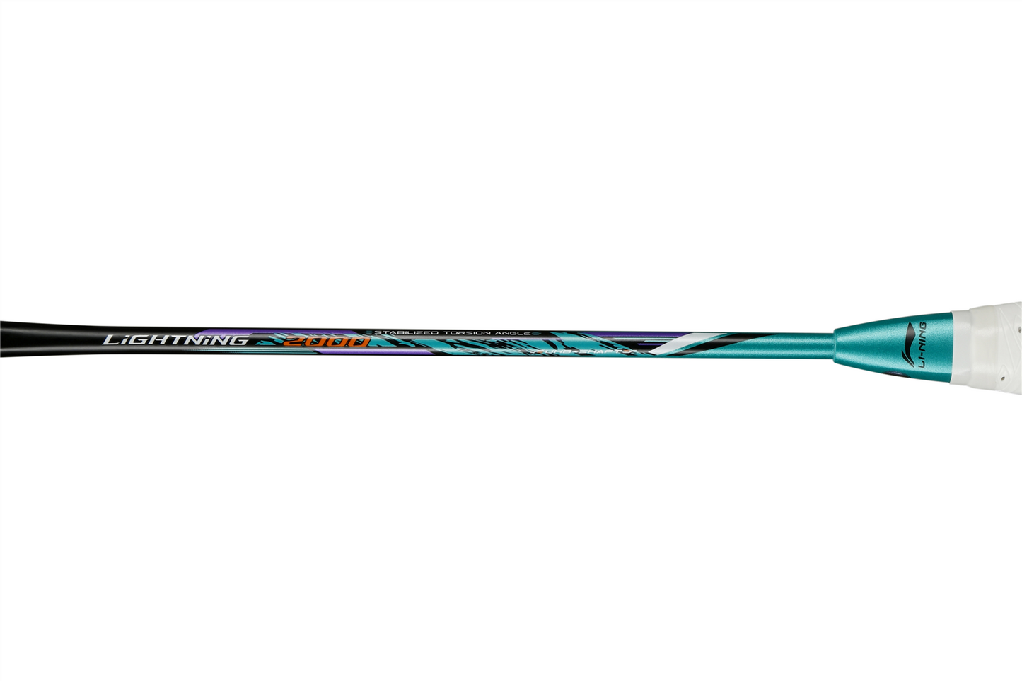 Badmintonschläger Lightning 2000 unbespannt Schwarz-Grün - AYPR012-1