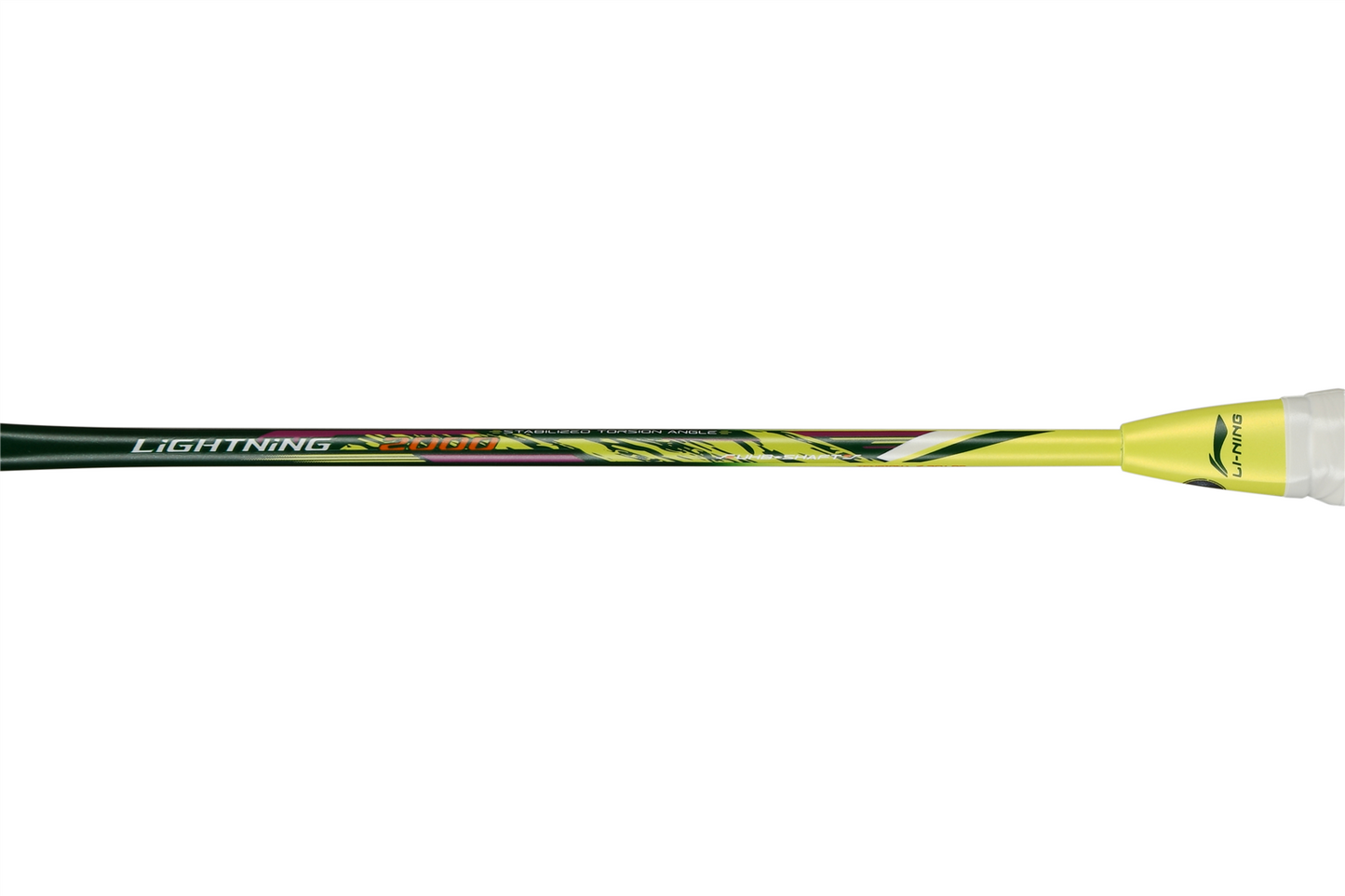 Badmintonschläger Lightning 2000 unbespannt Gelb-Grün - AYPR014-1