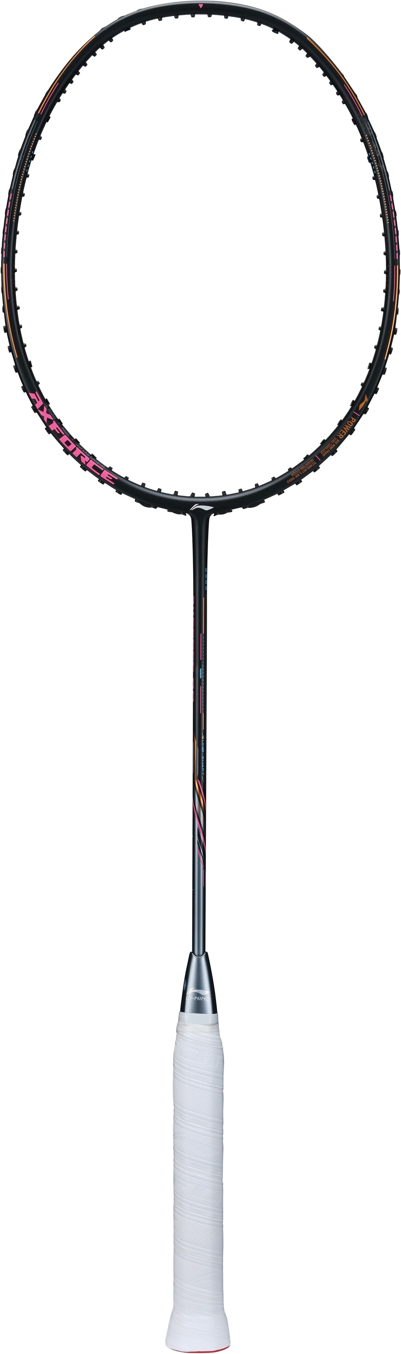 Badmintonschläger AXFORCE 80 (5U) schwarz unbespannt  - AYPS006-1/AYPT271-5