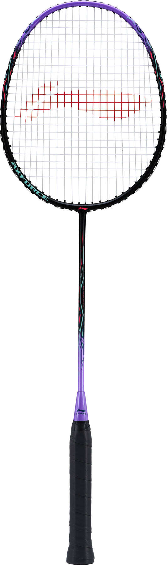 Badmintonschläger AXFORCE 9  bespannt schwarz/lila - AYPS077-1
