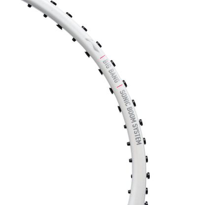 Badmintonschläger AXFORCE BIGBANG (7U) weiß - unbespannt - AYPS275-1/AYPT291-7