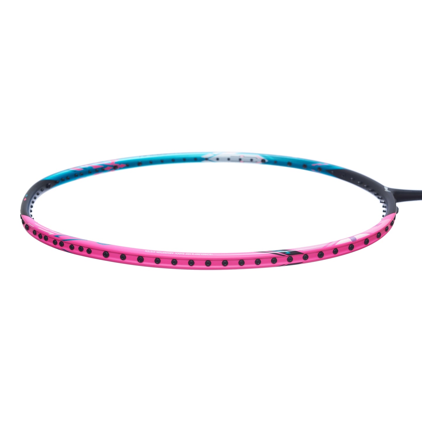 Badmintonschläger HalberTec 8000 (4U) G6 Green/Pink - unbespannt  - AYPT369-46