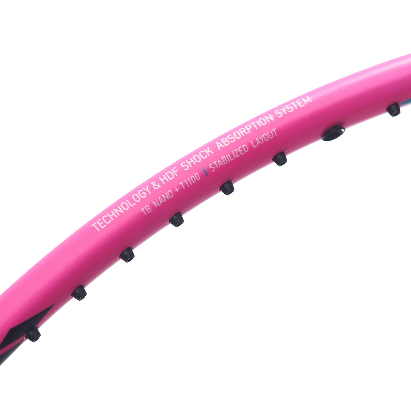 Badmintonschläger HalberTec 8000 (4U) G6 Green/Pink - unbespannt  - AYPT369-46