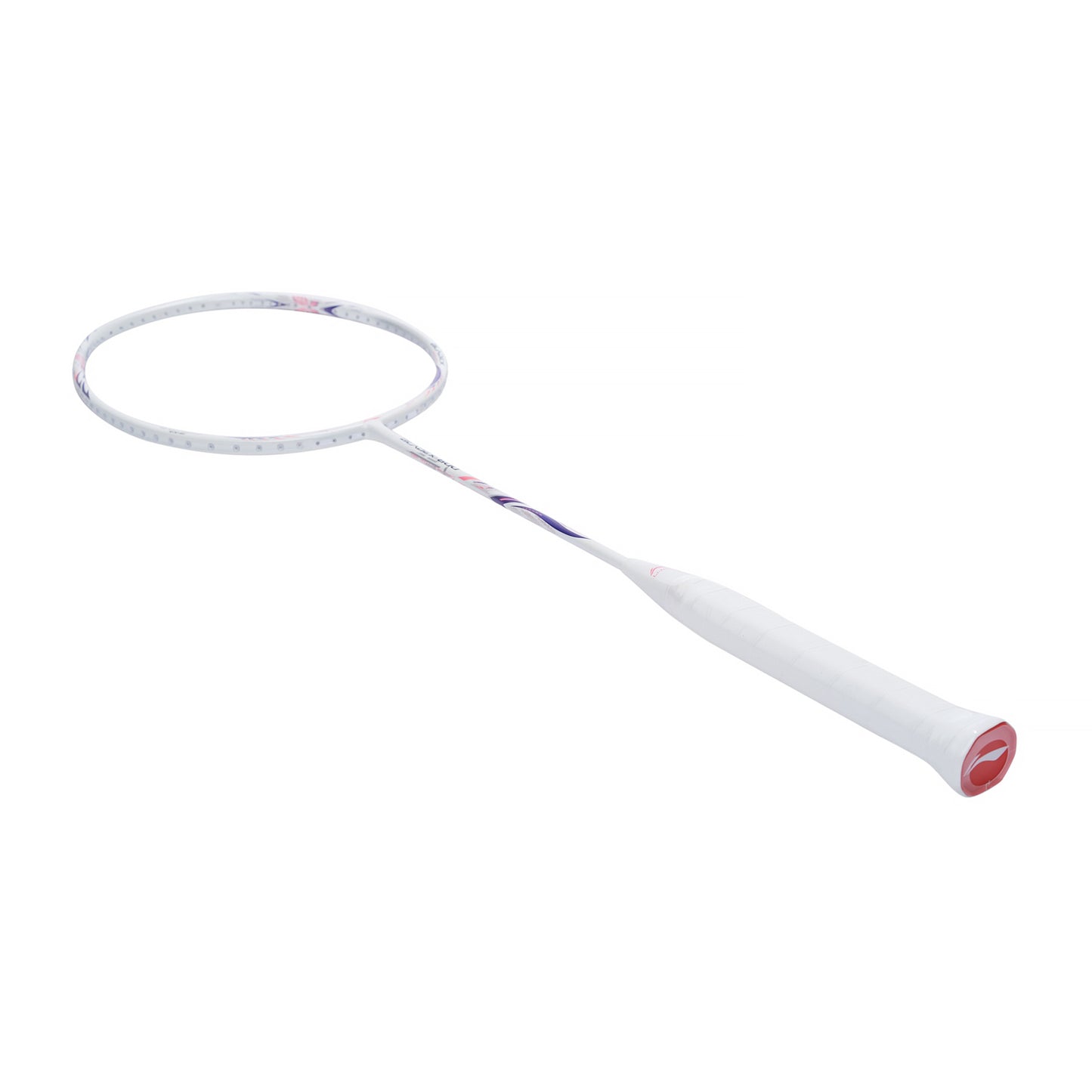 Badmintonschläger BladeX 600 (4U) White - Lilac - unbespannt  - AYPV015-4