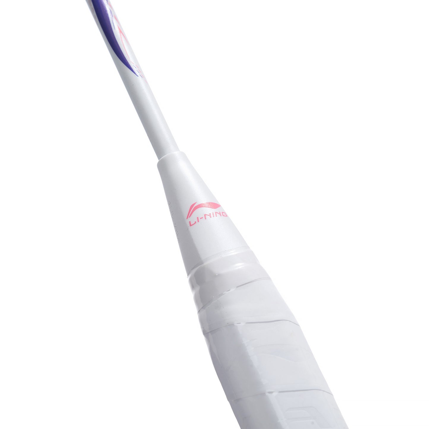 Badmintonschläger BladeX 600 (4U) White - Lilac - unbespannt  - AYPV015-4