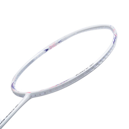 Badmintonschläger BladeX 600 (5U) White - Lilac unbespannt  - AYPV015-5