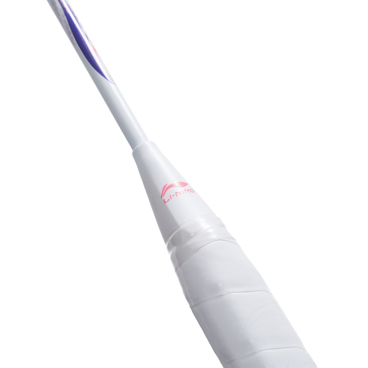 Badmintonschläger BladeX 600 (5U) White - Lilac unbespannt  - AYPV015-5
