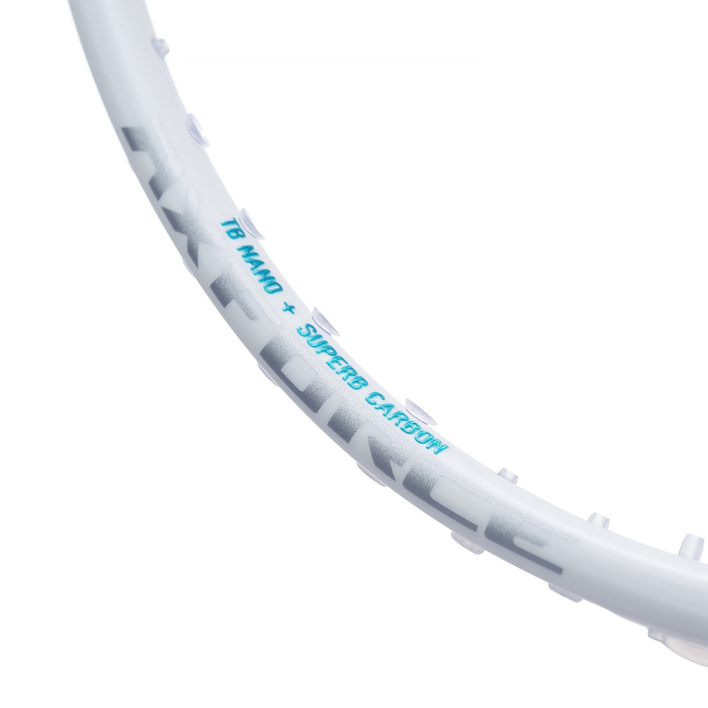 Badmintonschläger AXFORCE 60 (4U) White - unbespannt - AYPT053-1/AYPT281-4