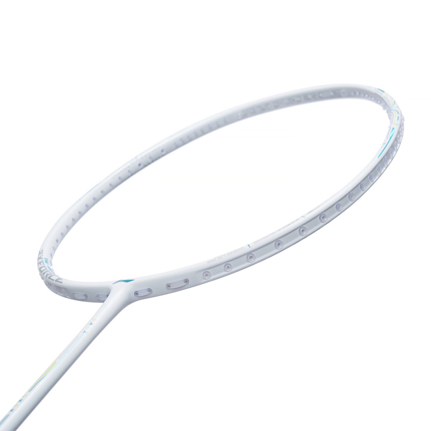 Badmintonschläger AXFORCE 60 (5U) White - unbespannt - AYPT055-1/AYPT281-5