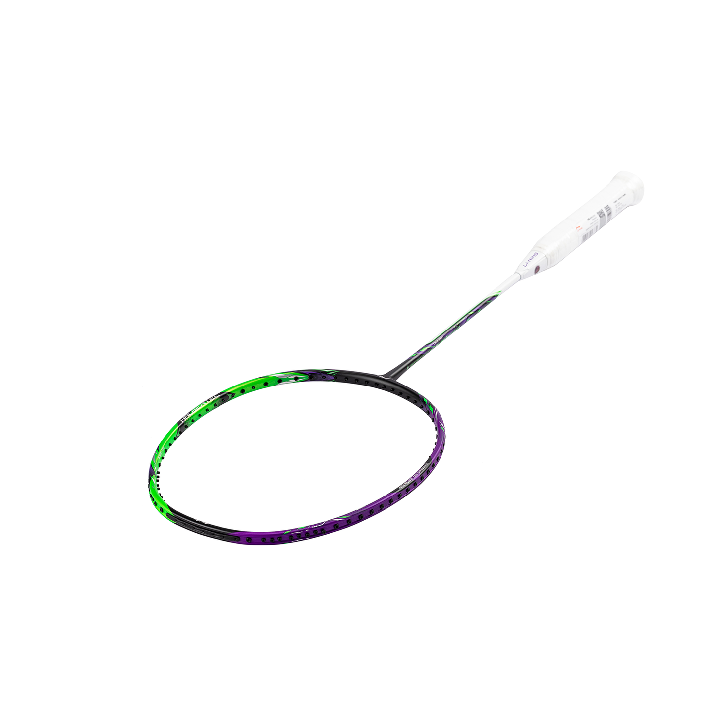 Badmintonschläger HalberTec 9000 (4U) G6 - Grün/Lila - unbespannt  - AYPU021-46