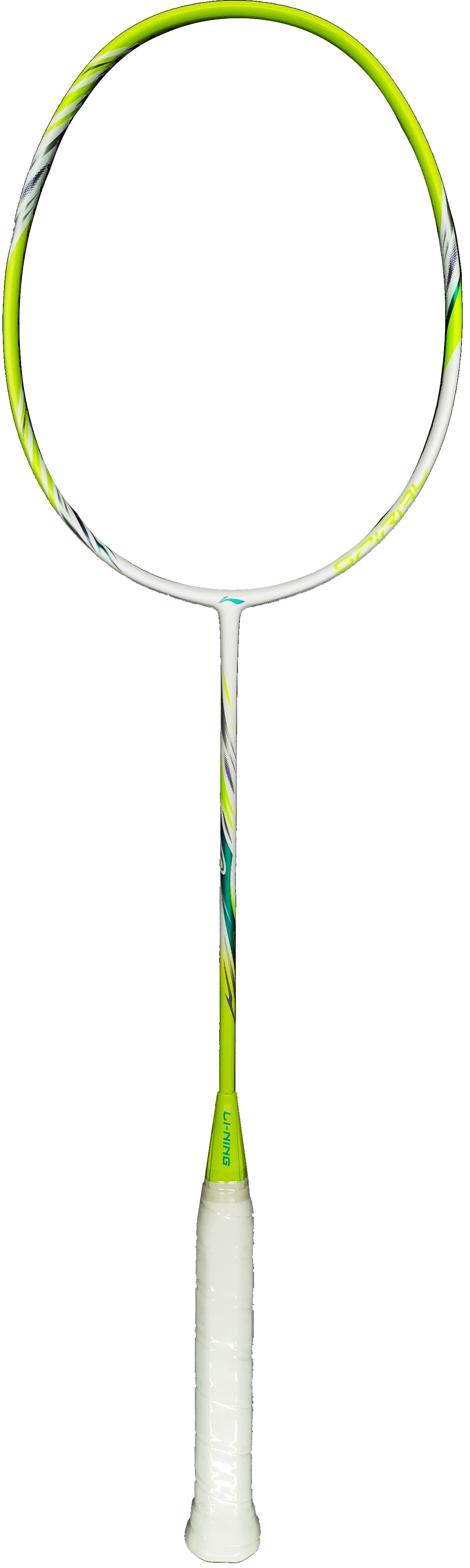 Badmintonschläger BladeX Spiral (4U) - grün - unbespannt - AYPV013-4