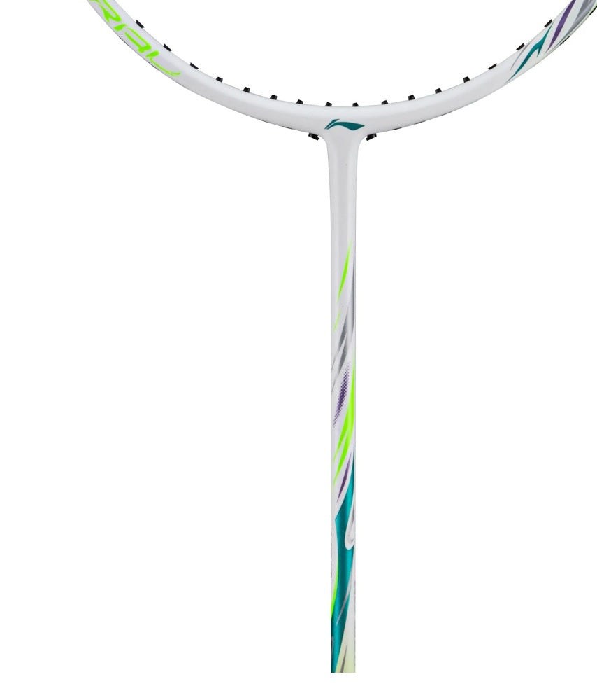 Badmintonschläger BladeX Spiral (4U) - grün - unbespannt - AYPV013-4
