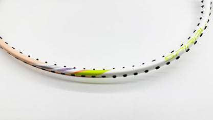 Badmintonschläger BladeX Spiral (4U) - beige - unbespannt - AYPV017-4