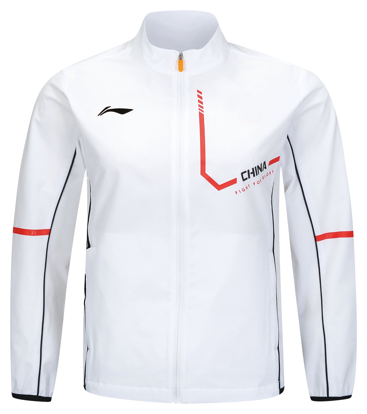 Herren China National Team Trainingsjacke 2025 weiß - AYYV011-3