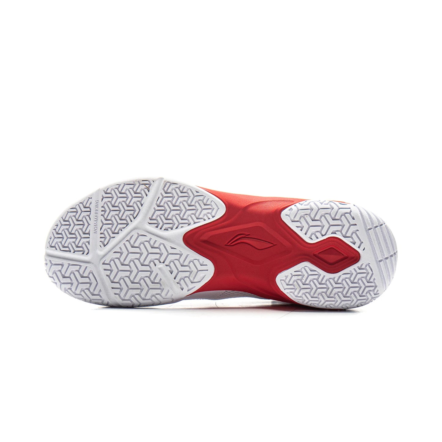 Unisex Badmintonschuh Soundwave - weiß/rot - AYTV015-3