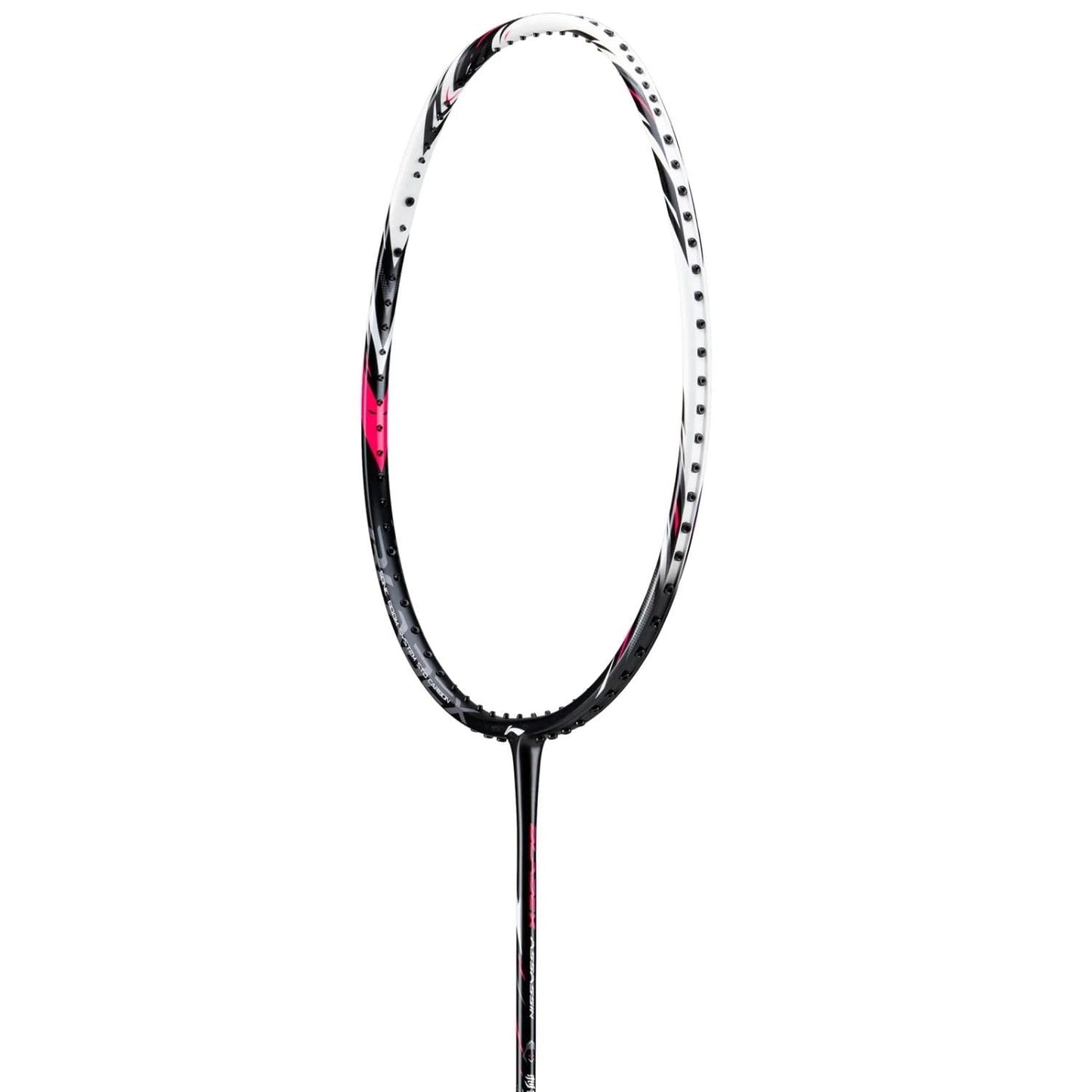 Badmintonschläger BLADEX Assassin (5U) - weiß/sw - unbespannt - AYPW009-5