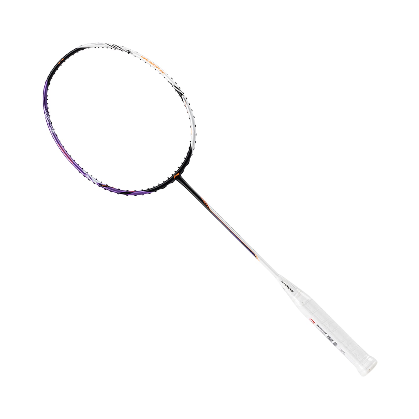 Badmintonschläger HalberTec 1000 (5U) schwarz/lila - unbespannt  - AYPV021-5