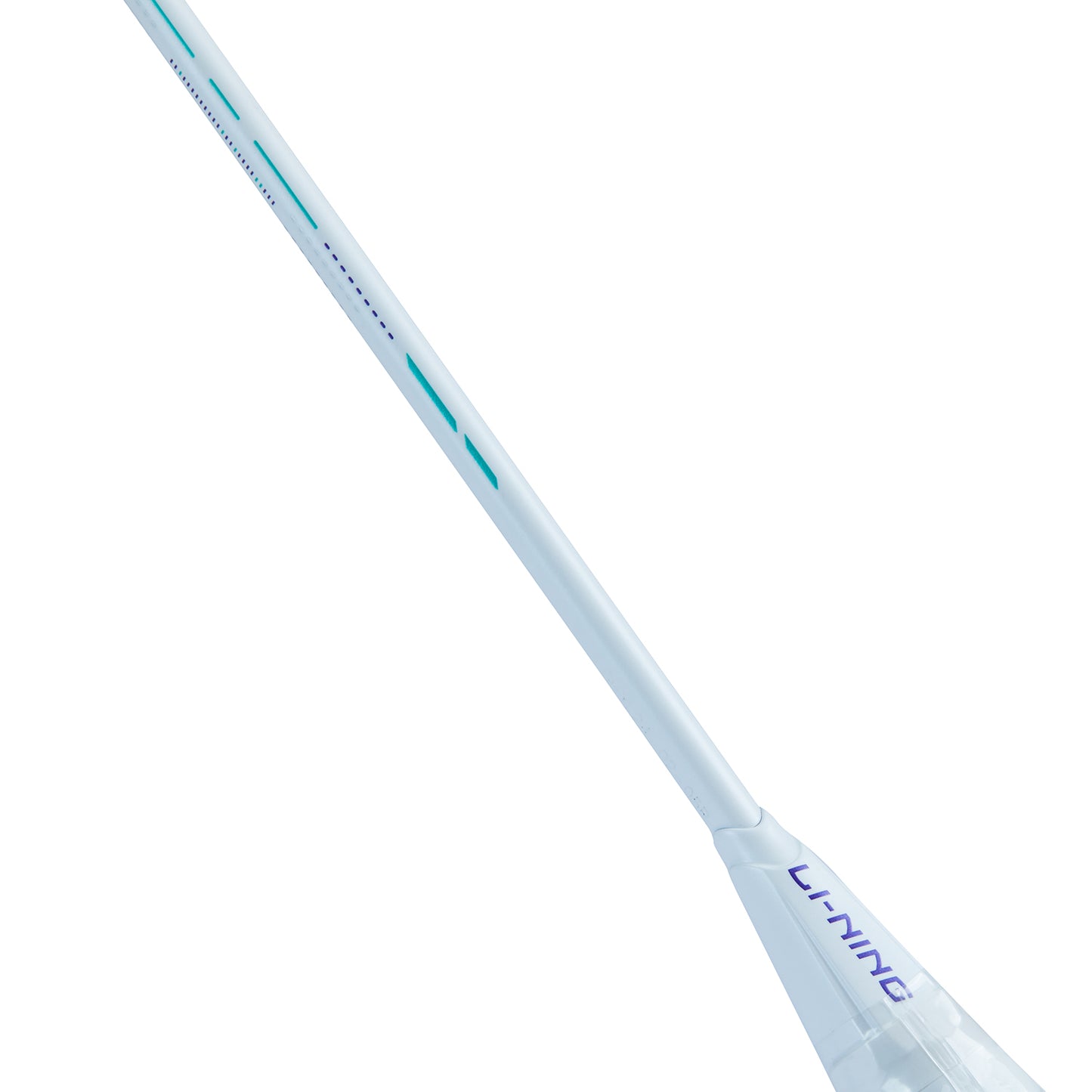 Badmintonschläger AXFORCE 10 (4U) weiß bespannt - AYPU105-40