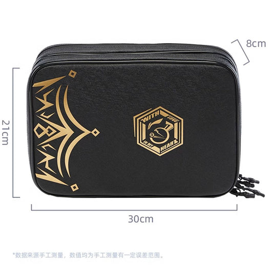 Tischtennis Ma Long Schlägerhülle National Team 2025 schwarz - ABJU031-1