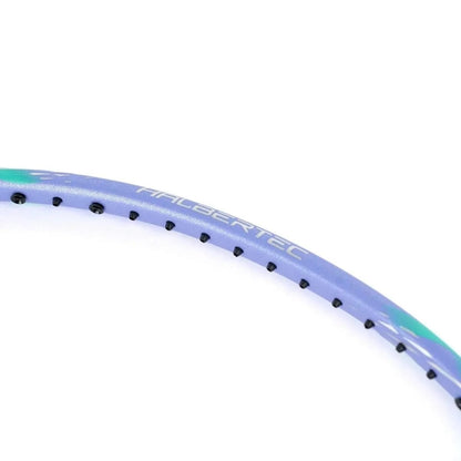Badmintonschläger HalberTec 7000 (3U) türkis/lila - unbespannt  - AYPW015-3