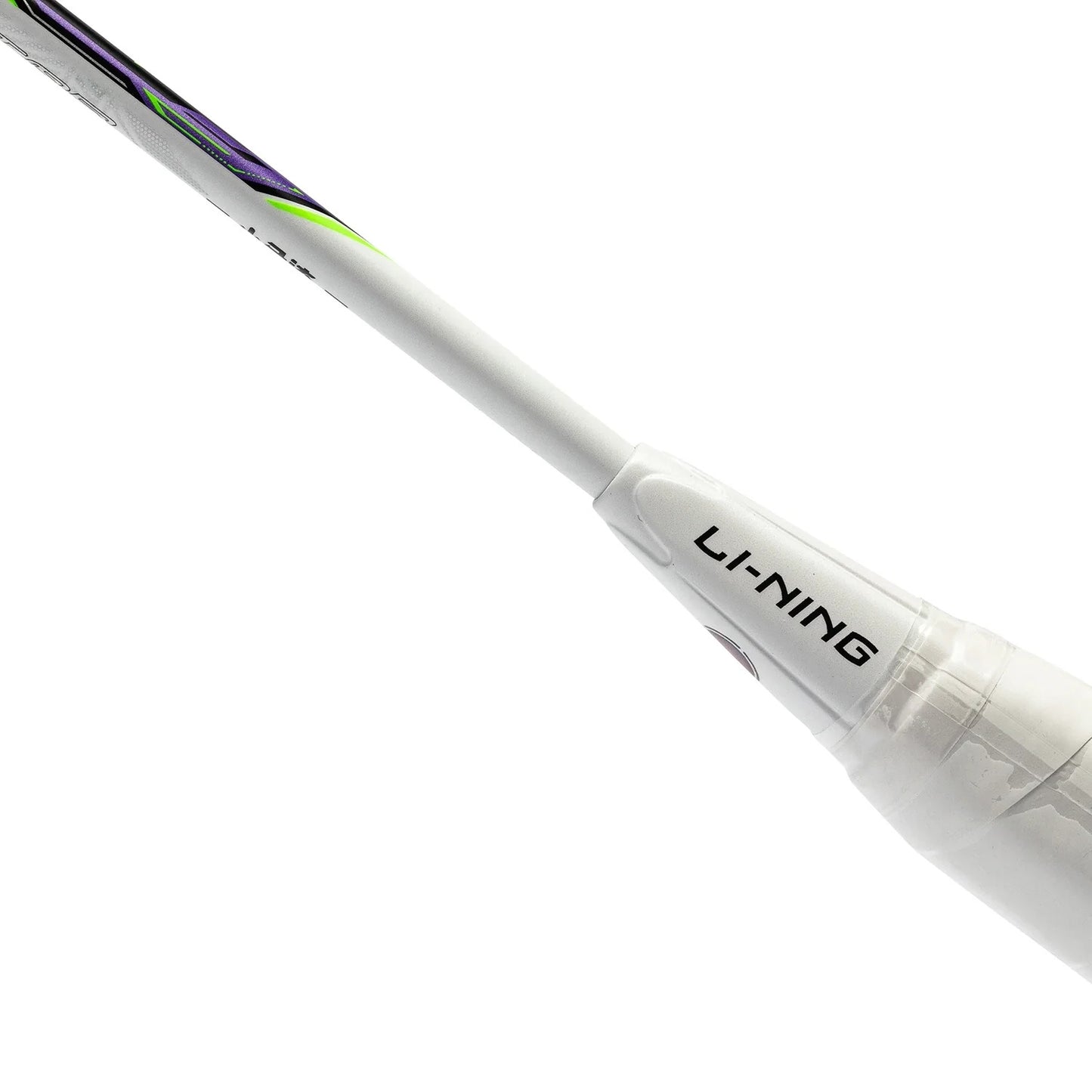 Badmintonschläger HalberTec Motor (3U) schwarz/weiß - unbespannt  - AYPU073-3