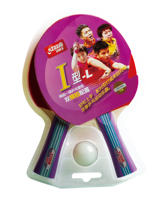DHS table tennis racket set Typ 1  - DXES007-1