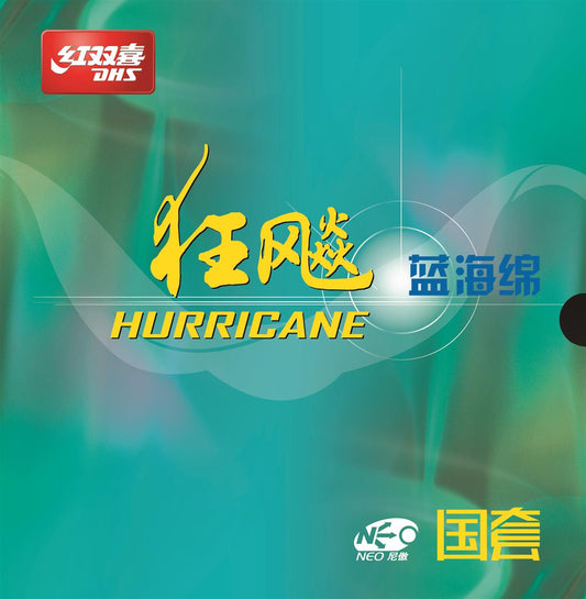 DHS NEO Hurricane 3 National edition 2,15mm 40 black (blue sponge) DXDG749-5