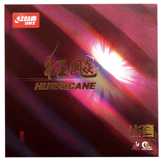 DHS Hurricane 3 Provincial edition 2,15mm 40 Schwarz (Blau Schwamm) DXDG723-5