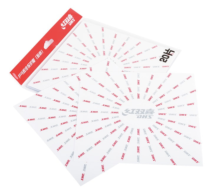 DHS Belagschutzfolie (sticky) red - DXGF120-1
