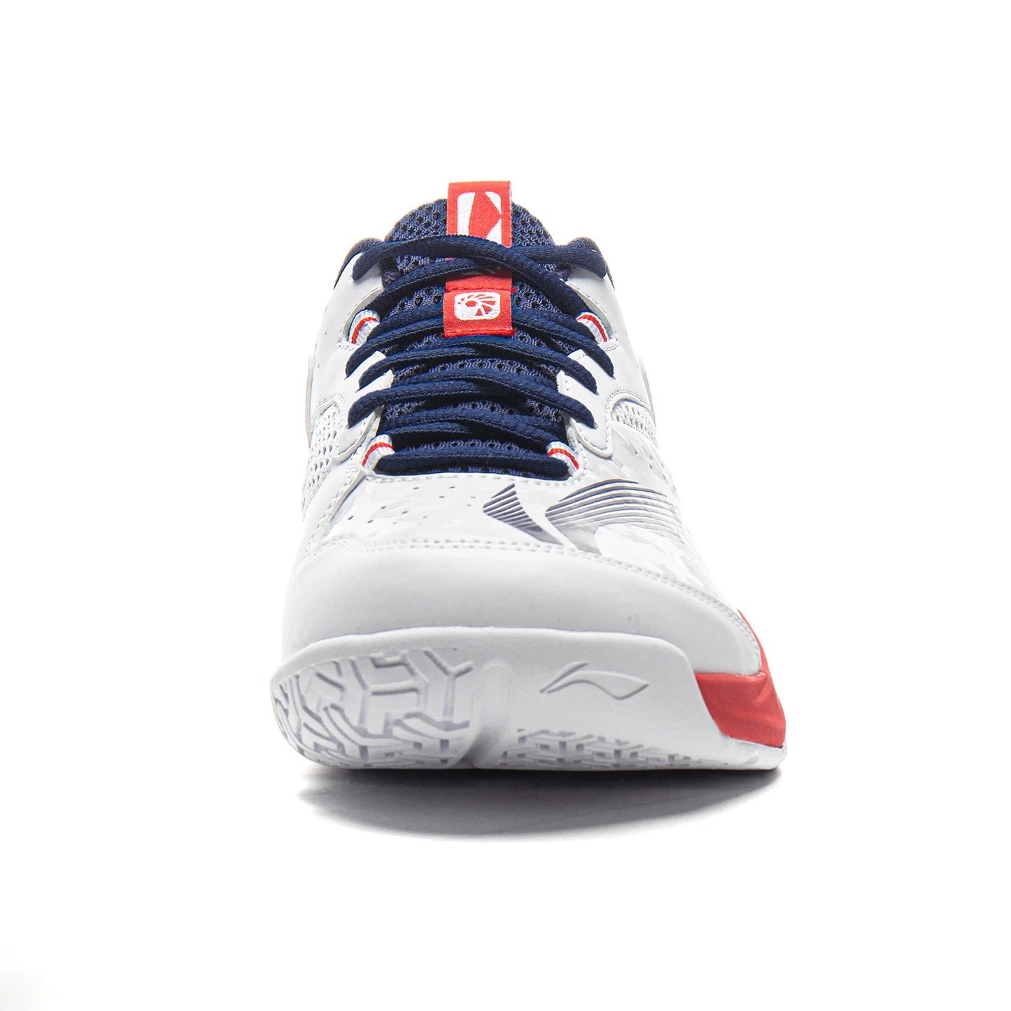 Unisex Badmintonschuh Soundwave - weiß/rot - AYTV015-3