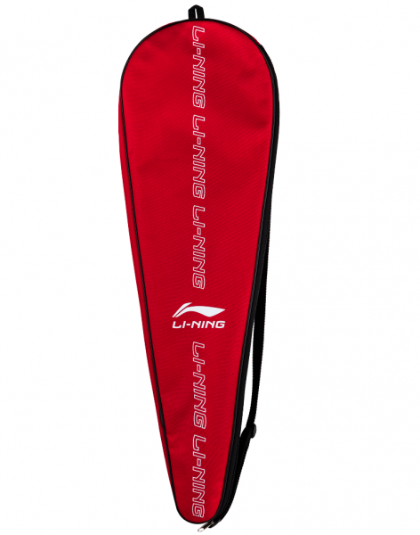 Logo Schlägerhülle Badminton Schläger Tasche rot mit Gurt - ABJJ024-1