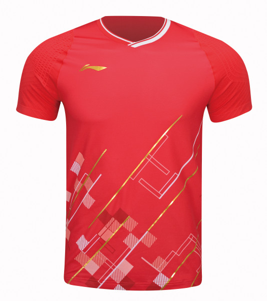 Herren Sportshirt "China Youth Team" Ltd. rot - AAYT015-2