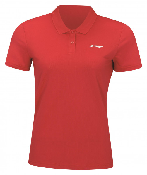 Damen Sport-Poloshirt Team-Line Rot - APLR126-2