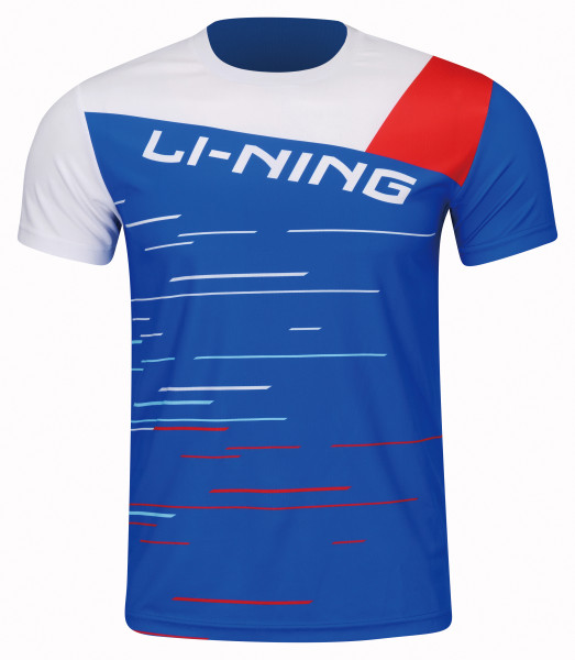 Kinder Sportshirt "Li-Ning" Team hellbau - AAYT072-2