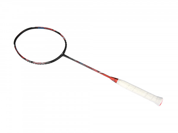 Badmintonschläger Lightning 2000 bespannt Rot-Schwarz - AYPR010-3