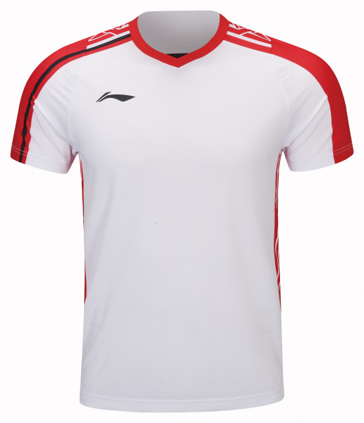 Unisex Sportshirt "International Stars" Fan-Edition weiß/rot - AAYT055-1