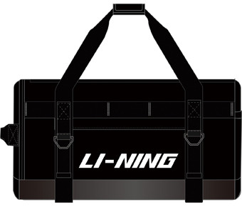 Sporttasche Duffle Bag "Li-Ning" schwarz - ABLS171-1