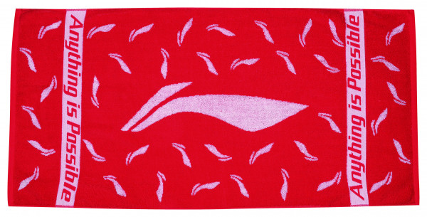 Sport Towel Logo Red/White - AMJM034-1