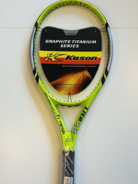 KASON Tennis Racket Schläger 100% Carbon "Ti Mesh Lite 32" -NEU-