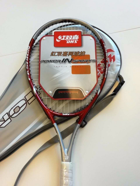DHS Tennis Racket Schläger "Fashion 681" rot/silber