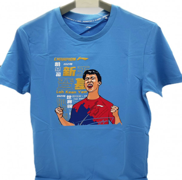 Herren Shirt Fan Edition "Loh Kean Yew" blau limited - AHSSC11-3