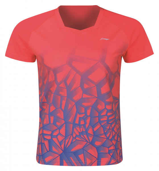 Herren Competition Shirt Team Wear Koralle- AAYQ081-1