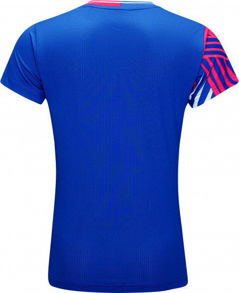 Damen Team Sportshirt "Jungle" blau - AAYT058-1