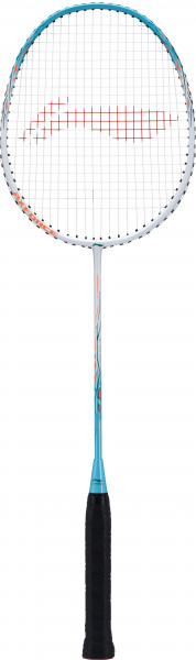 Badmintonschläger AXFORCE 9 bespannt weiß/blau - AYPS079-1