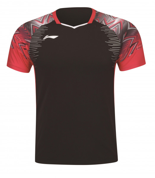 Herren Sportshirt Eagle "International Players" Black - AAYS057-2