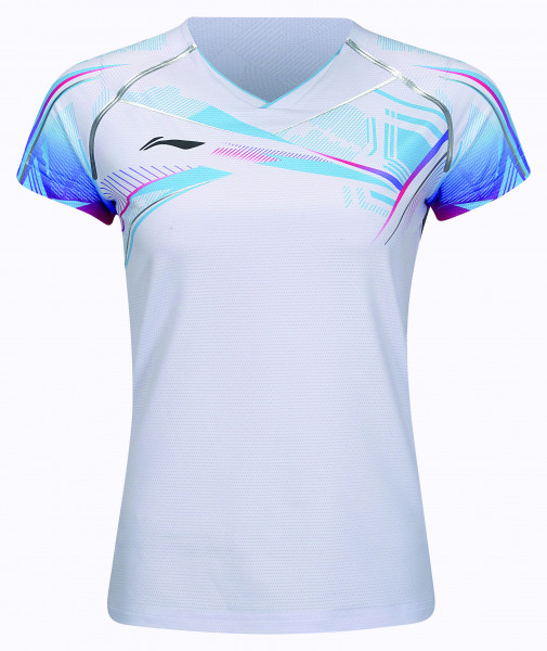 Damen Sportshirt "International Players" Glacier - weiß - AAYT580-1